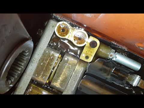 Komplett zerlegte und neu abgedichtete Hydraulikpumpe FE35/MF35 - Funktionstest