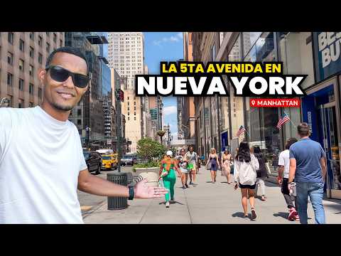 Caminando por NUEVA YORK * La FAMOSA 5ta AVENIDA