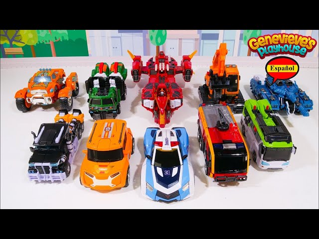 Vídeo relacionado con SK MISS Transformable Juguete, Figuras de Acción Deformable Juguetes Robot con Extra Cabeza y Arma, Regalo para Niños de 7+ años