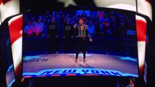 Lisa Ramey sings The National Anthem @ Madison Square Garden