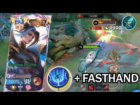 LING FASTHAND & ON POINT COMBO VS FULL COUNTER ENEMY (INTENSE MATCH)!! - MLBB