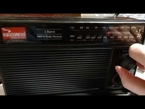 GCC TV - 5 Core Shortwave Radio Bandscan.