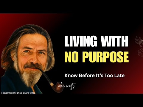 The Benefit of Living With No Purpose | Alan Watts 