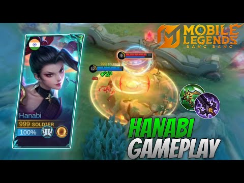 1x SAVAGE + 18 Kills!! Hanabi Monster Gold Laner (NEW BUILD) - Hanabi ~ MLBB