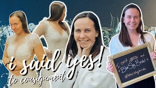 Thrift Shopping For My Wedding Dress // I Bought a CONSIGNMENT Wedding Dress!