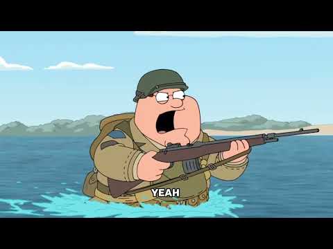 I storm the beaches at Normandy