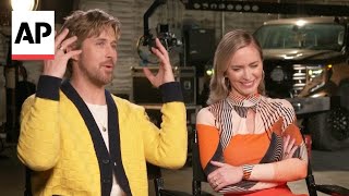 Ryan Gosling and Emily Blunt talk about performing stunts in 'The Fall Guy'