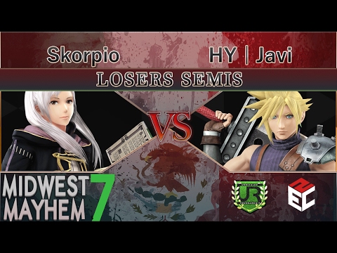 Midwest Mayhem 7 LOSERS SEMIS - Skorpio (Robin) vs HY | Javi (Cloud, Sheik)