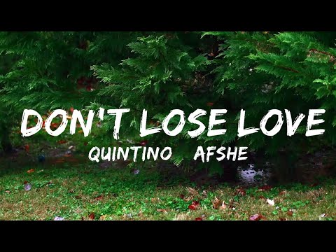 Quintino & AFSHeeN - Don't Lose Love (Lyrics) feat. Cher Lloyd  | Music one for me