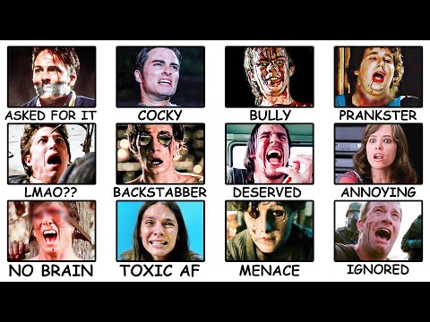 Every Deserved Death in Horror Movies