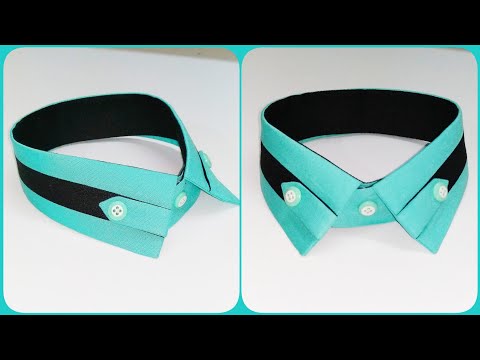 How to make stylish shirt collar Video