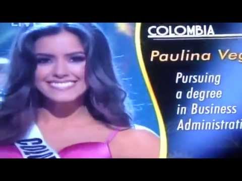 Miss Universe 2014- Top 10 Announcement (HD)-Part 1
