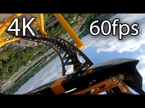 Front row point of view footage of Steel Curtain