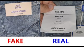 Jack and jones jeans real vs fake review. How to spot fake Jack & Jones denim