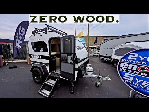 Encore Venu 10RKS Tiny Wood Free Camper with Indoor Toilet