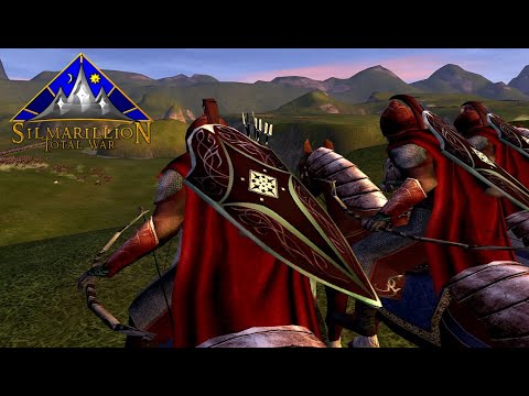 THE HOUSE OF FEANOR DEFEND HELEVORN (Siege Battle) - Silmarillion: Total War