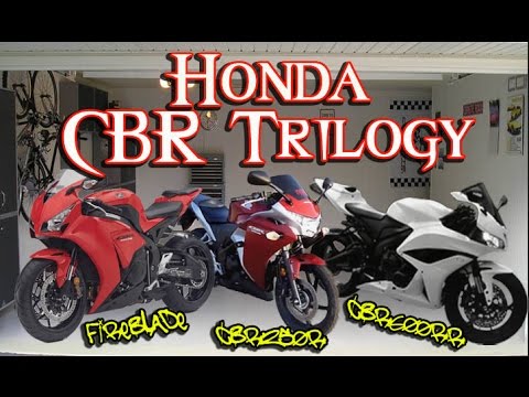 Honda CBR250r CBR600rr CBR1000rr - Honda CBR Trilogy Experience Video