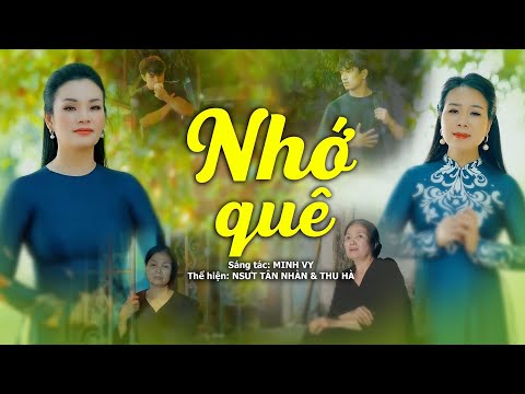 NHỚ QUÊ - TÂN NHÀN & THU HÀ | Tuyệt Phẩm Song Ca Quê Hương Ai Đi Xa Nghe Cũng Nhớ