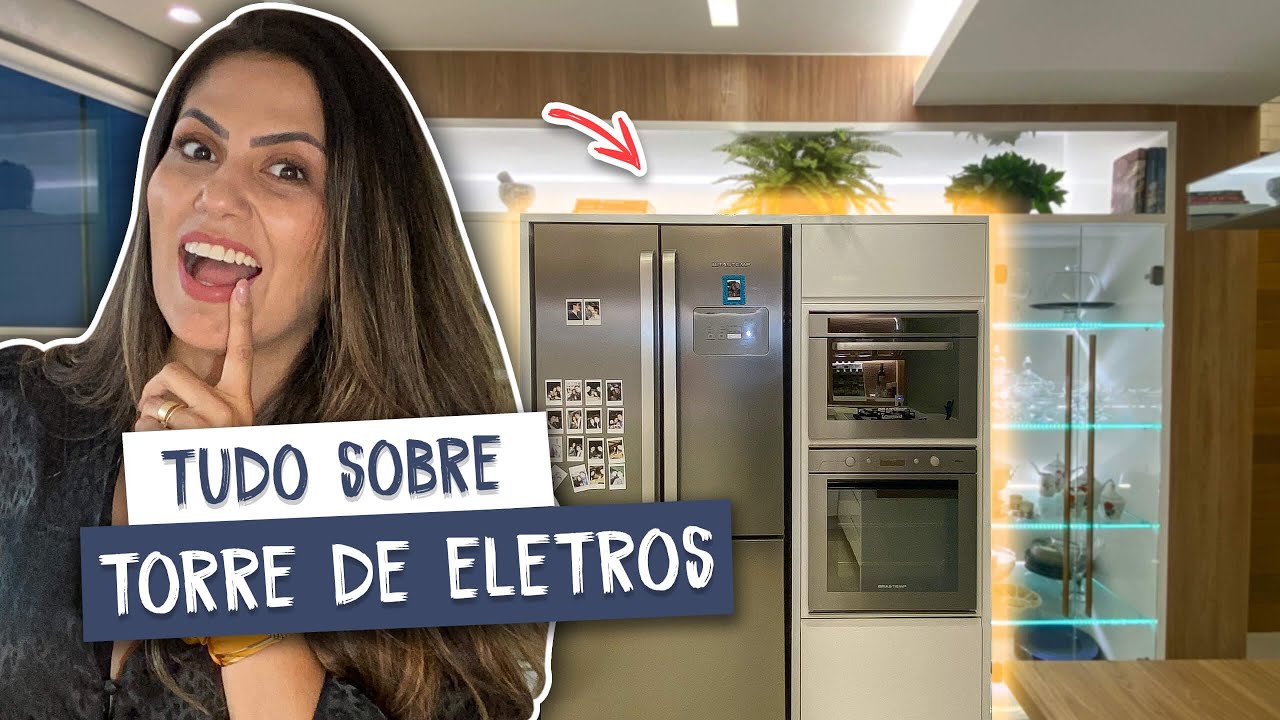 Como fazer Torre De Eletros Na Cozinha - Torre Quente - Larissa Reis Arquitetura