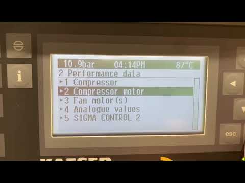 Used Kaeser ASD47T ref.010362 oil-injected air compressor from www.dupcompressor.com