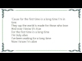 Diane Schuur - For the First Time Lyrics