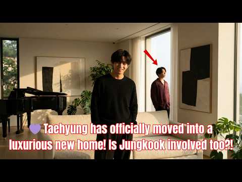 🏡 Taehyung is so happy in his new home.. Is Jungkook involved? 💜 😭
