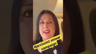 Narcissist smear campaign explained in 37 seconds!
