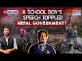 How Nepali School Boy S Fiery Speech Sowed Seeds Of Uprising Leading To Oli S Fall Avishkar Raut