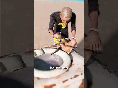 He Built A Windmill From Junk 😮