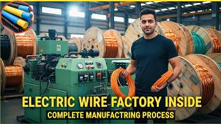 Electric Wire Factory Inside | Complete 3 Core Cable Manufacturing Process 2026