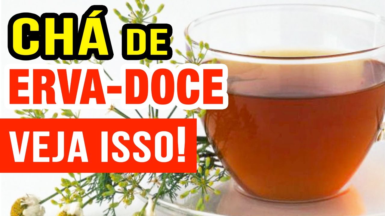 O QUE ACONTECE quando você TOMA CHÁ DE ERVA DOCE - Veja isso!