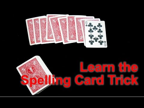 How to Perform the Spelling Card Trick