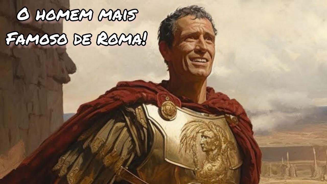 A Épica Vida de Júlio César:  ASCENSÃO E QUEDA DE UM TITÃ -  O Lendário General Romano