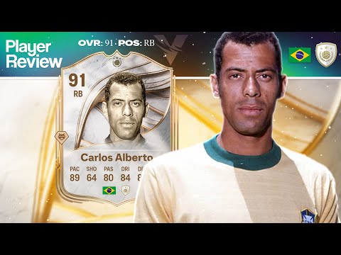 91 CARLOS ALBERTO PLAYER REVIEW l FC26 ULTIMATE TEAM
