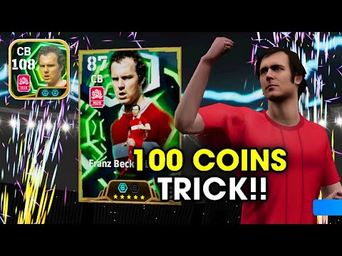Trick To Get 108 Rated Epic Franz Beckenbauer In eFootball 2026 Mobile