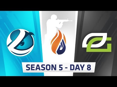 ECS Season 5 Day 8 - Luminosity vs Optic Gaming - Train