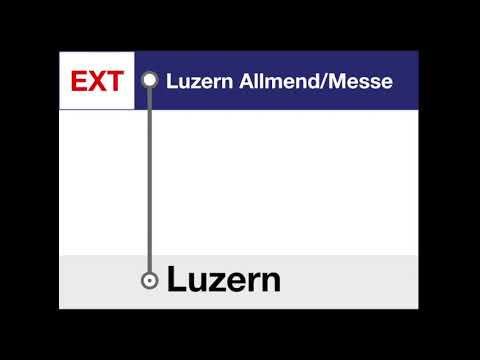 ZB/SBB Ansagen - EXT Allmend/Messe-Luzern (D/E)