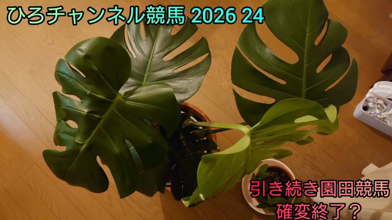 ひろチャンネル競馬2026 24 「流れが微妙になってきたかも」園田競馬 
