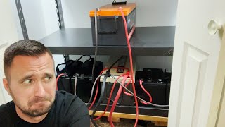 My backup battery setup is getting a little scary..