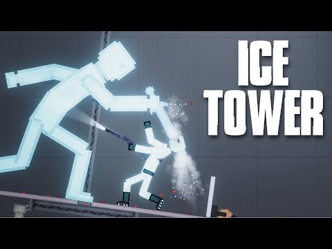 People vs Ice Human on High Radio Tower
