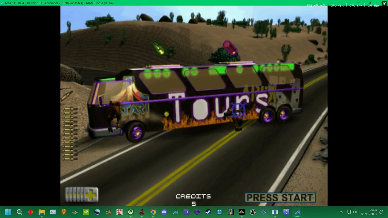 MAME 282 AREA 51 SITE 4 - ALL TRAINING MISSIONS COMPLETE + LAGGY SITE 4 ZONE 2025 UK ARCADES