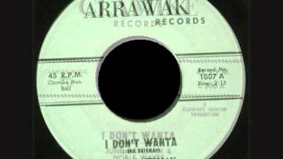 June Bateman & Noble Watts  and his band -  I don't Wanta