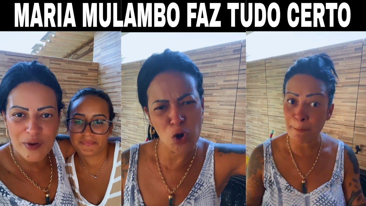 MÃE LU CONTOU QUE MARIA MULAMBO TIRA TODAS AS PESSOAS RUINS DO CAMINHO DELA 🍷🕯️
