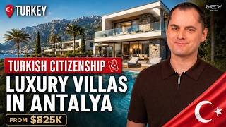 Antalya Luxury Villas with Turkish Citizenship | Full Project Overview