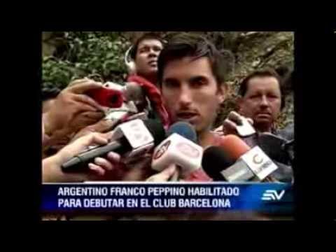Franco Peppino debutaría ante Liga de Quito