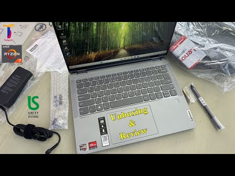 Lenovo IdeaPad Flex 5 14ABR8 Ryzen 7 5825U Auspacken & Test | 2-in-1-Convertible-Laptop