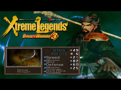 Guan Yu - 5th Weapon | Dynasty Warriors 3: Xtreme Legends (4K, 60fps)