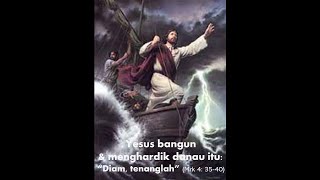 Download lagu Yesus bersamaku, di tengah ombak dan gelombang kehidupan mp3