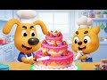 Secret Birthday Party Happy Birthday Family Moments Kids Cartoon Sheriff Labrador
