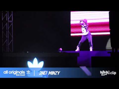 Adidas all originals live loud party   Minzy of 2NE1 110708